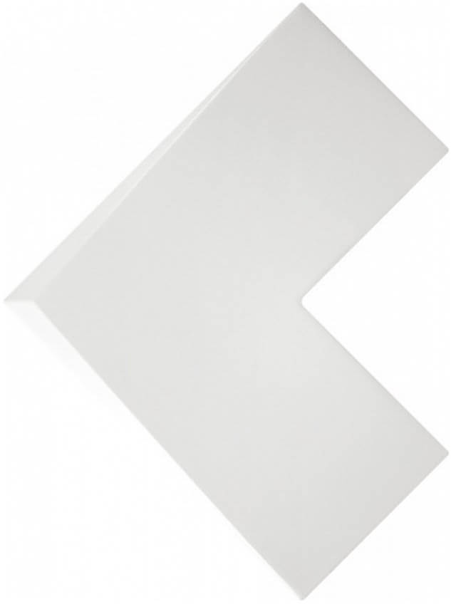 Wow Boho Elle White Matt 20x20 ID 421000 - 1