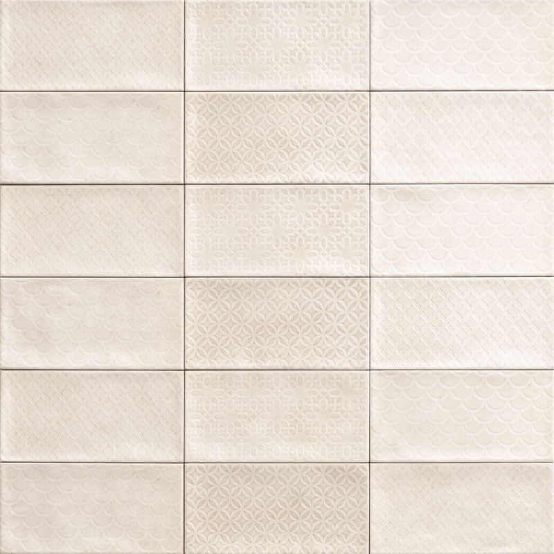 Mainzu Camden Rev. Decor Bianco 10x20 ID 456127 - 1