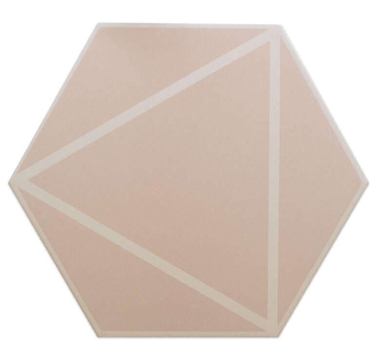 DNA Tiles Fancy Lines Pink 20x23 ID 468688 - 1
