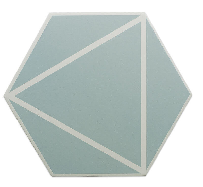 DNA Tiles Fancy Lines Blue 20x23 ID 468691 - 1