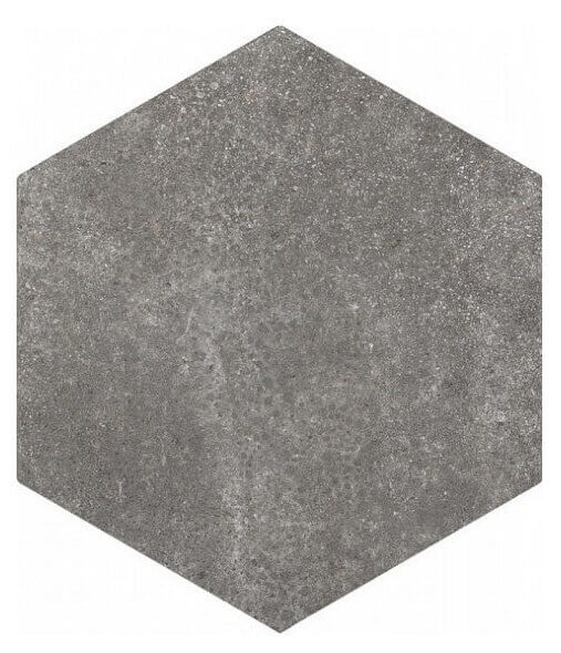 Equipe Hexatile Cement Black 17.5x20 ID 258751 - 1
