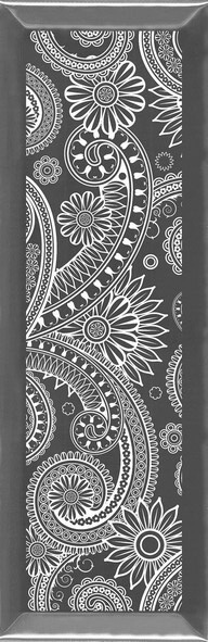 Absolut Keramika Monocolor Decor Silver 7.5x15 ID 187381 - 1