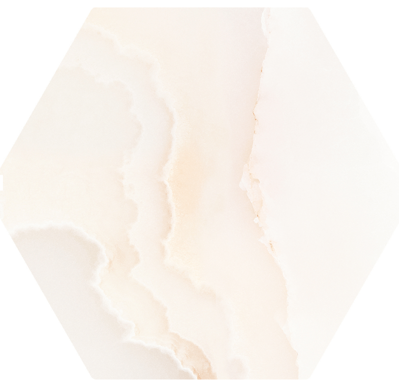 Oset Onyx Hex Beige 20x24 ID 451628 - 1