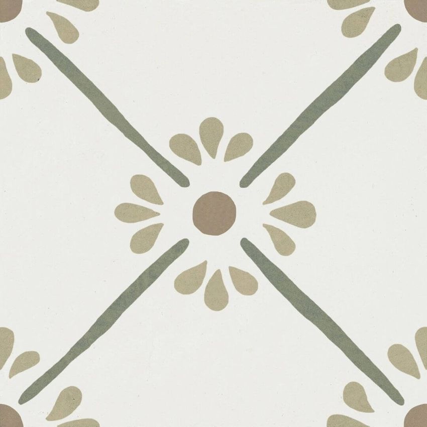 Harmony Provenza Green Flower 22.3x22.3 ID 517138 - 1