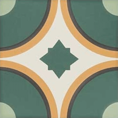 DNA Tiles Sync Circle Green 15x15 ID 520544 - 1