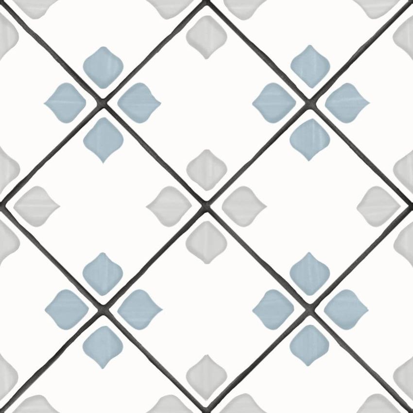 Harmony Tanger Silver Rhomb 12.3x12.3 ID 452499 - 1