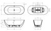 Акриловая ванна BelBagno Uno - 5