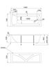 Акриловая ванна Creto Modalia - 5