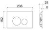 Готовый набор для WC Ceramica Nova Metric - 11