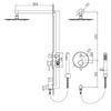 Душевой комплект RGW Shower Panels SP-52 - 6