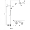 Душевая стойка Ideal Standard Ceratherm T50