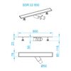 Душевой трап RGW Shower Drain SDR-22 - 5