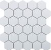 Hexagon small White Matt