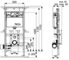 Система инсталляции для унитазов TECE TECElux