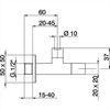 Запорный вентиль Cisal Complementi - 2