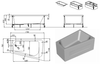 Акриловая ванна Kolpa-San Beatrice Superior Plus 170x110 L