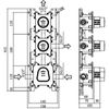 Скрытая часть для смесителя Paffoni Modular Box