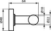 Крючок для ванной Ideal Standard Iom