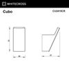 Крючок для ванной Whitecross Cubo хром