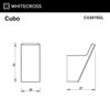 Крючок для ванной Whitecross Cubo золото