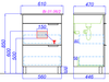 Тумба под раковину Aqwella Бриг 65