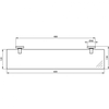 Полка для ванной комнаты Ideal Standard Iom - 4