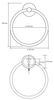 Полотенцедержатель Bemeta Omega