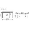 Раковина подвесная Ceramica Nova Element Белая Глянцевая - 6