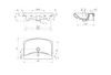 Раковина встраиваемая Cersanit Carina - 8