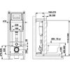 Система инсталляции для унитаза Berges Atom Line 410