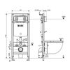 Система инсталляции для унитазов Iddis Profix - 4