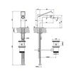 Смеситель для биде Gessi Rettangolo K