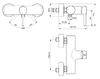 Смеситель для душа Ideal Standard Ceraline