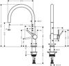 Смеситель для кухни Hansgrohe Talis M54 - 4