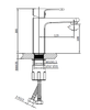 Смеситель для раковины AltroBagno