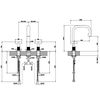 Смеситель для раковины Gessi Inciso - 4