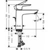 Смеситель для раковины Hansgrohe Talis E