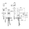 Смеситель для раковины Iddis Sena