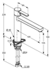 Смеситель для раковины Kludi Zenta - 6