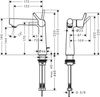 Смеситель для раковины Hansgrohe Talis 140 S HG