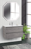 Тумба под раковину BelBagno Kraft Cemento Grigio 80x53