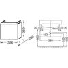 Тумба под раковину Jacob Delafon Formilia 40