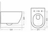 Унитаз подвесной Logan L5W City - 8