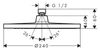 Верхний душ Hansgrohe Crometta S 240 1jet LowPressure