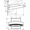 Верхний душ Hansgrohe Rainfinity - 5