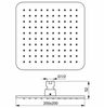 Верхний душ Ideal Standard IdealRain Cube - 5